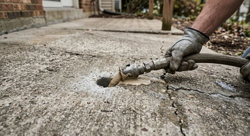 Concrete Leveling in West Des Moines, IA